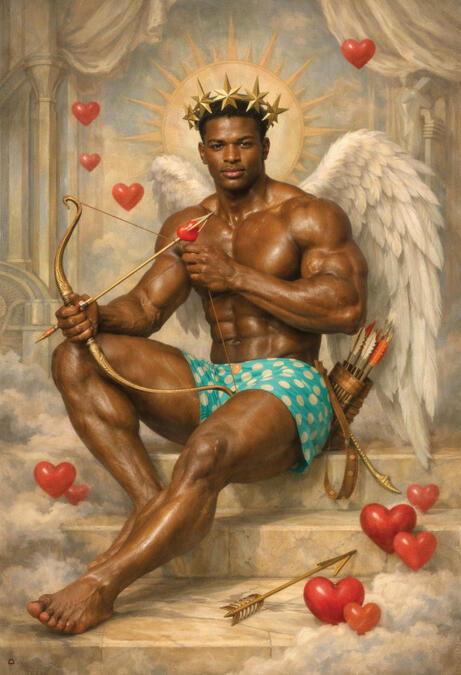 Male figurative surreal fine art.