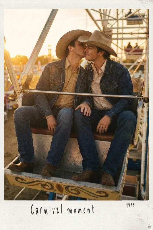 Portraits of the New American West. An imaginary, and romanticized dream of the Western Americana 70s era. Lgbtqiaplus, gay men, gay women.